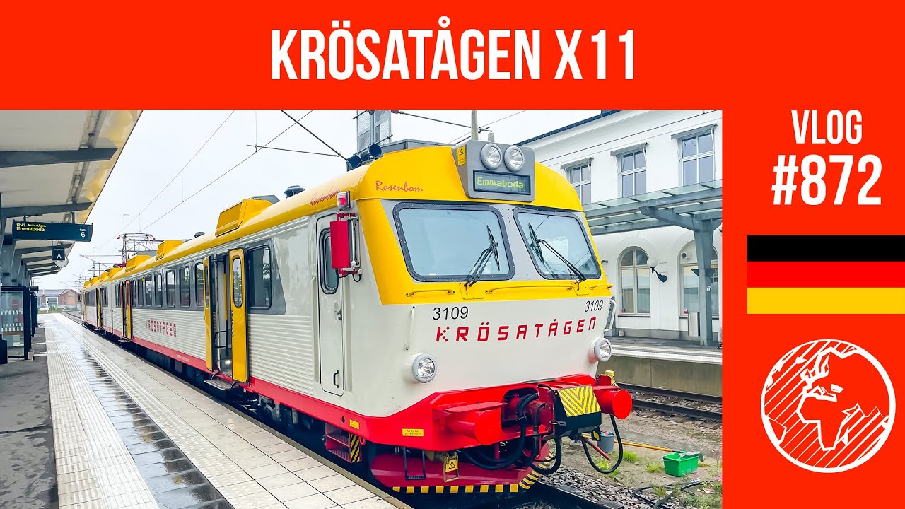 Der Krösatågen X11 | TripReport | Vlog 872