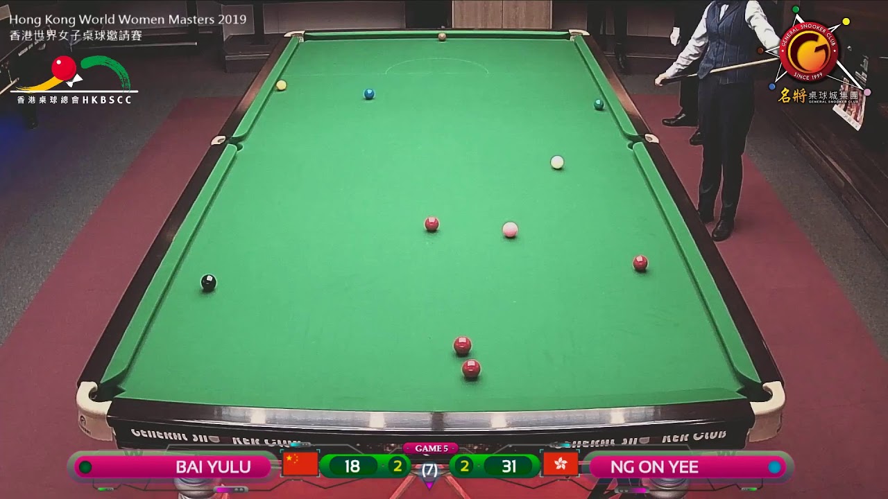 Hong Kong World Women Masters 2019 Semi-Final Bai Yulu VS Ng  On yee