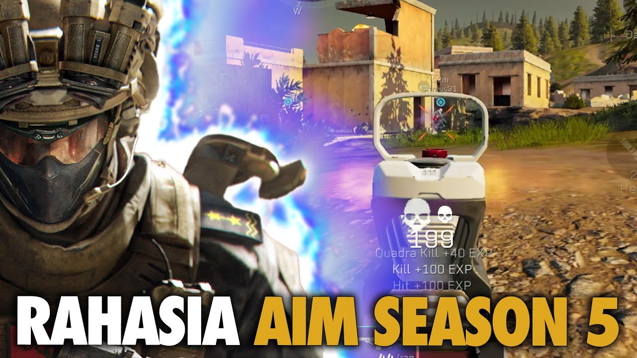 MAAF AKU BONGKAR!! RAHASIA AIM SAKIT DAN NEMPEL SEASON 5 DELTA FORCE MOBILE!