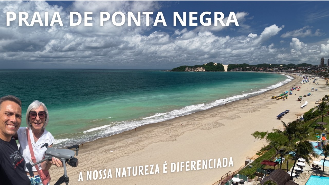 Como está a Praia de PONTA NEGRA após as festas de Carnaval