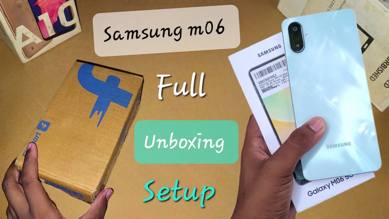 Samsung galaxy M06 Full Unboxing | Samsung best phone under 8000 Unboxing & Review 