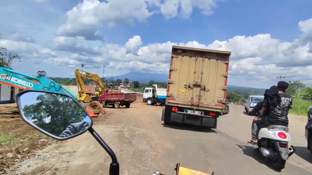 Beginilah Jalur Alternatif Nagrak Melewati Area TOL BOCIMI Mulai Dari Jembatan Pamuruyan