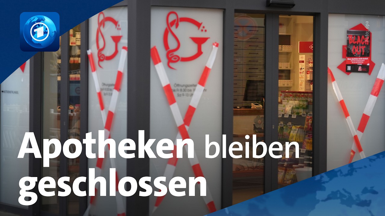 Apotheken geschlossen: Bundesweiter Protesttag
