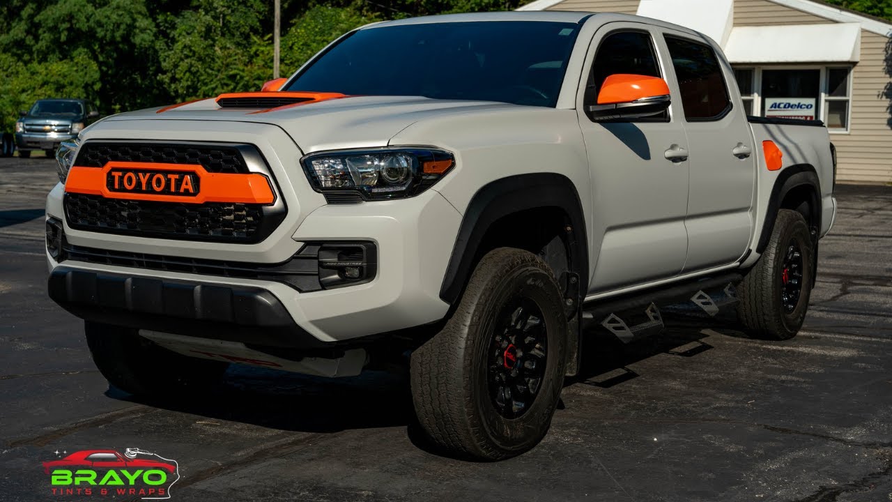 Tacoma Roof Vinyl Wrap POV | Satin Gray | Part 4