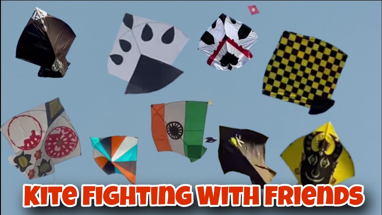 Kite Fighting With Friends 🤩 | Kite New Vlog 2026 | Flying Pakisthani Degian Kite 🪁 | #viral 