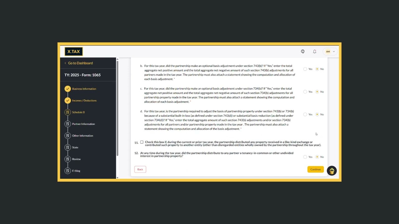 X.TAX Getting Started: A Complete Walkthrough for Partnership Filings