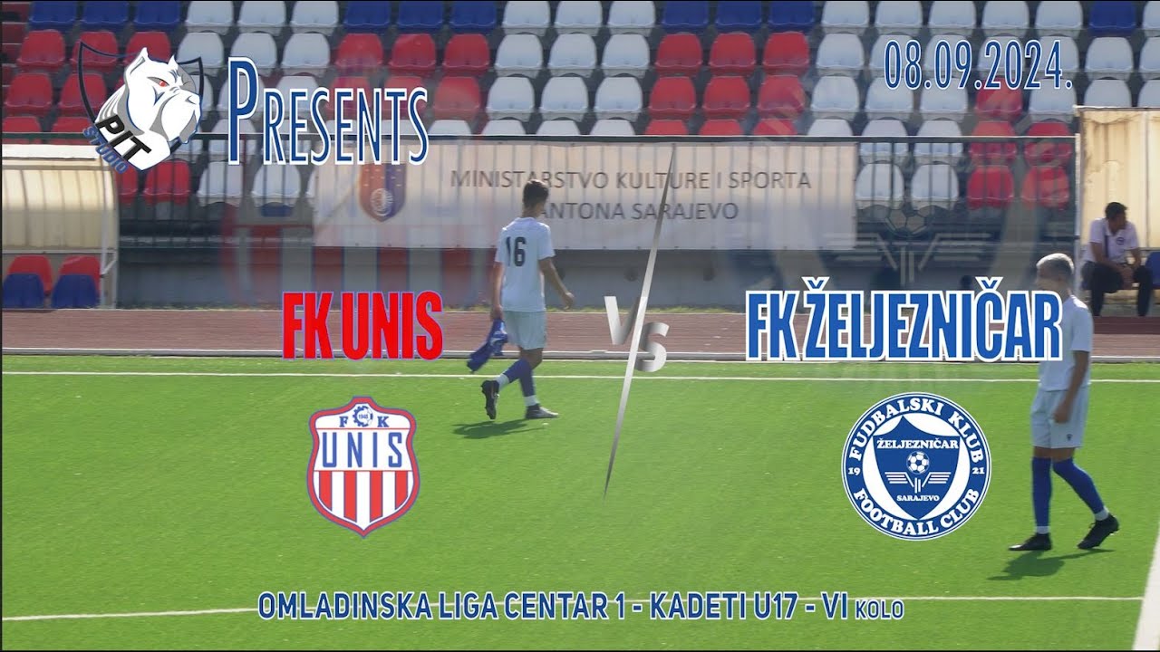 Omladinska liga BiH grupa Centar 1 - S.24-25 - U17 - VI. kolo -FK Unis 0:11 FK  ŽELJEZNIČAR