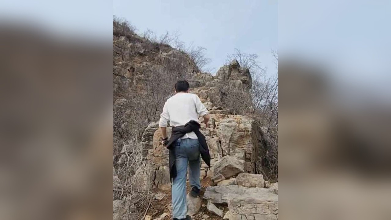 探寻太行涉县西山顶小村，攀爬两个多小时，山路险峻一路惊险刺激 来看看当初的人们在深山住的地方多不容易