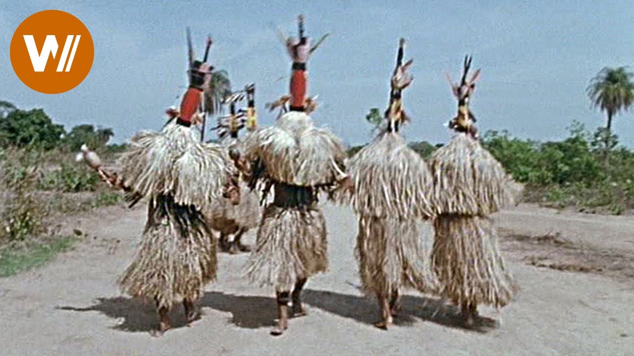 Karajá Indios - Rare Footage of 1955 | Rio Araguaia, Brazil