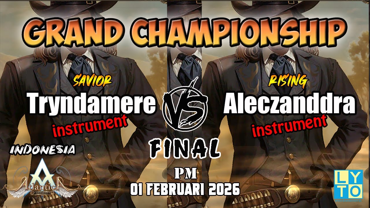 Final Tryndamere vs Aleczanddra PM Grand Championship 01 Februari 2026 | Atlantica Rebirth Indonesia