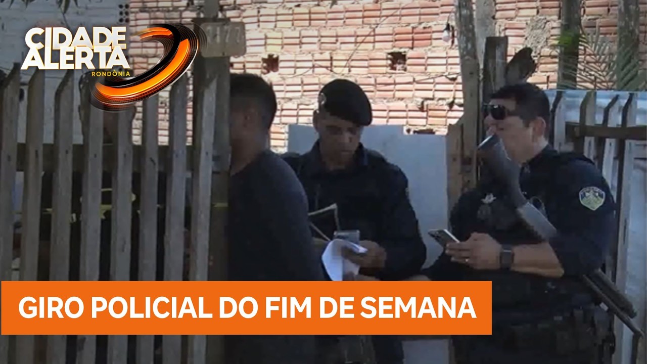 Giro Policial traz os principais destaques do fim de semana