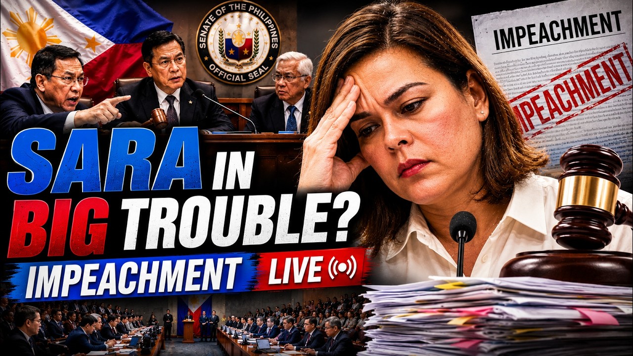 Sara Duterte Impeachment Trial LIVE Day 6 | Philippine Senate LIVE | Impeachment Trial Of VP | Live