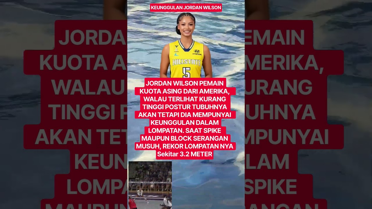 LOMPATAN YANG TINGGI JORDAN WILSON‼️ #volleyball #megawati #hyundai #kovo #usavolleyball #news
