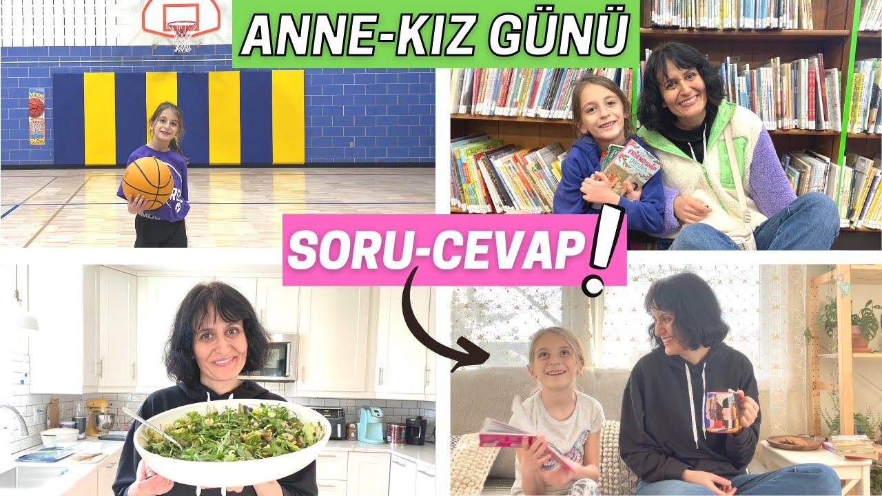 AMERİKA'DA BİR İLKOKUL, KÜTÜPHANELER İNANILMAZ!! SAĞLIKLI ŞİPŞAK YEMEK😋