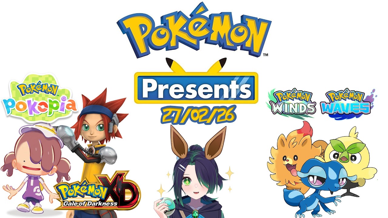 [Pokemon Presents] I NEED Pokemon Colosseum! Gen 10? (27/02/26)