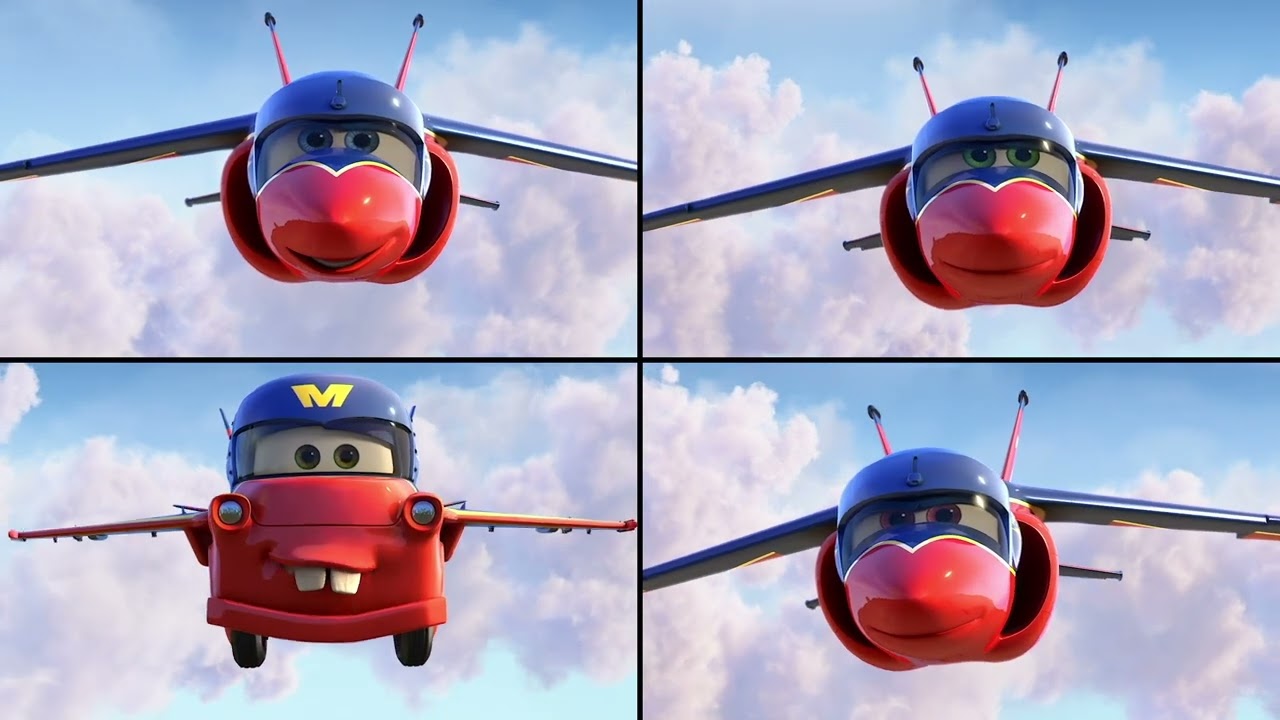 U&ccedil;an Mater | &Ccedil;izgi Arabalar | @DisneyPlusTR