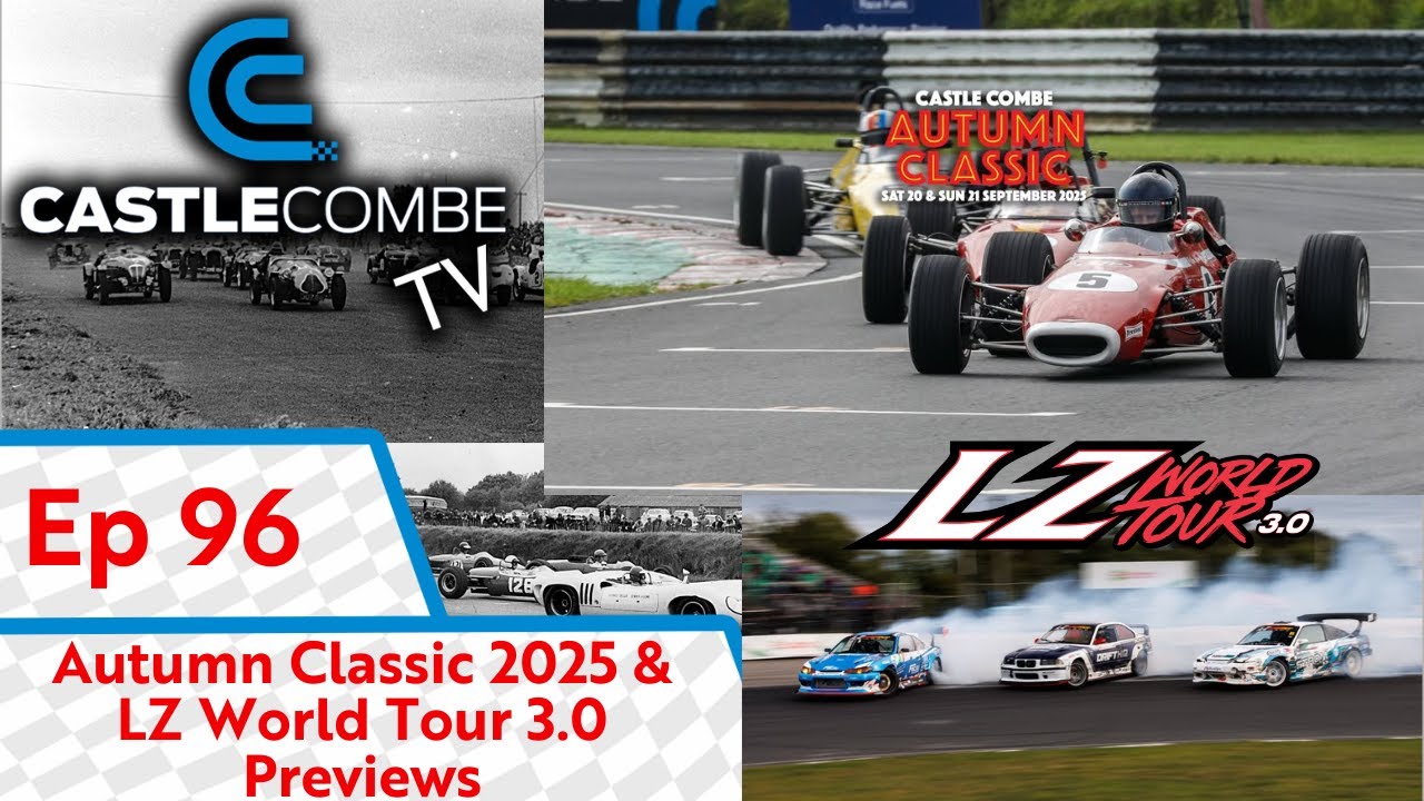Combe TV – Episode 96: 2025 Autumn Classic Race Weekend and LZ World Tour Drift  Preview