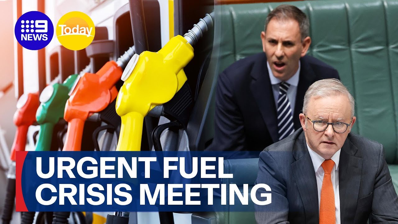 PM to hold urgent National Cabinet meeting over fuel crisis | 9 News Australia