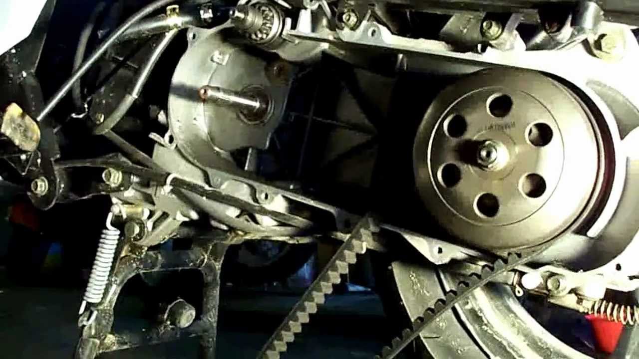 GY6 slider weights installation (scrappydogscooters)
