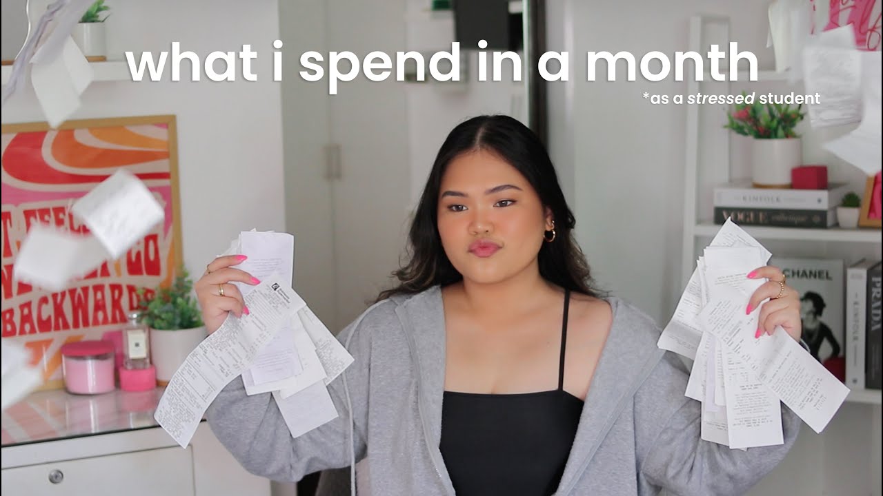 how much i spend in a month as a student