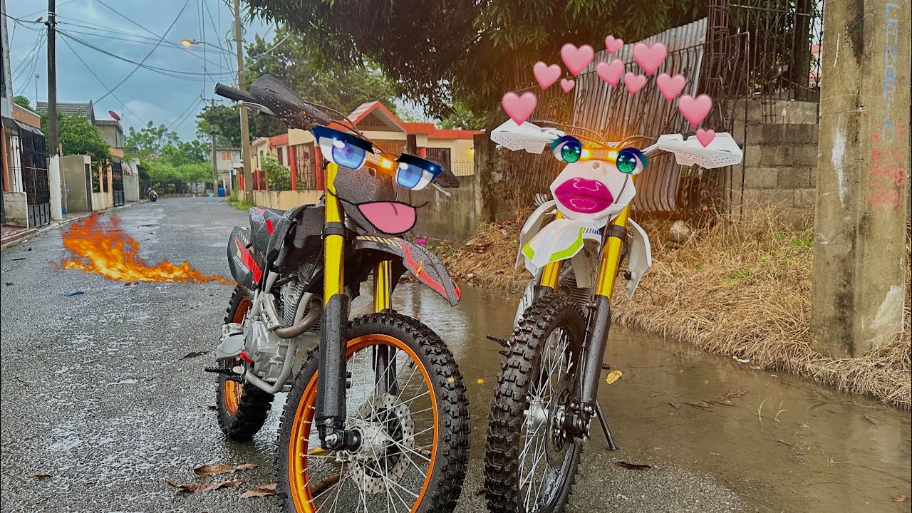 a motocross de flakitoh 🛵😍 película parte 2
