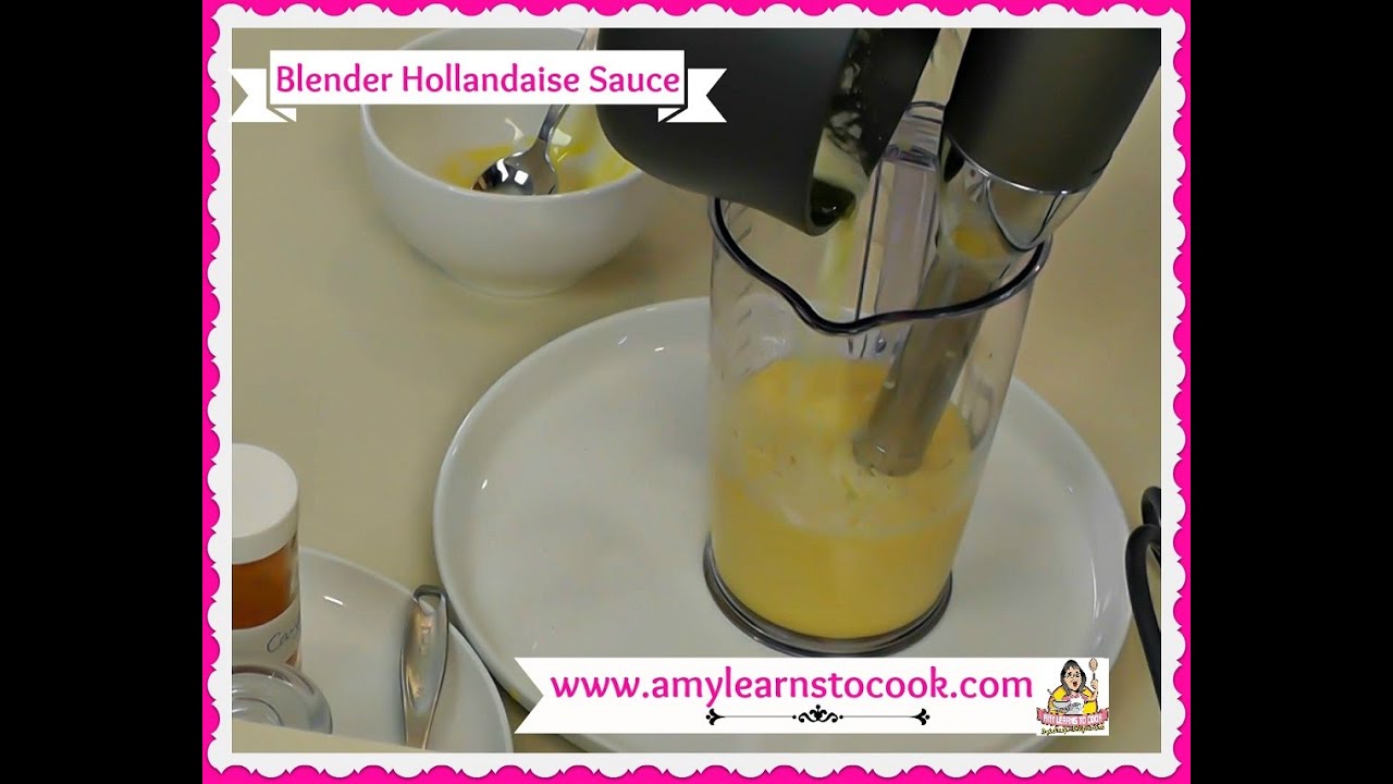 Голландский соус в блендере ~ Как приготовить голландский соус ~ Эми учится готовить