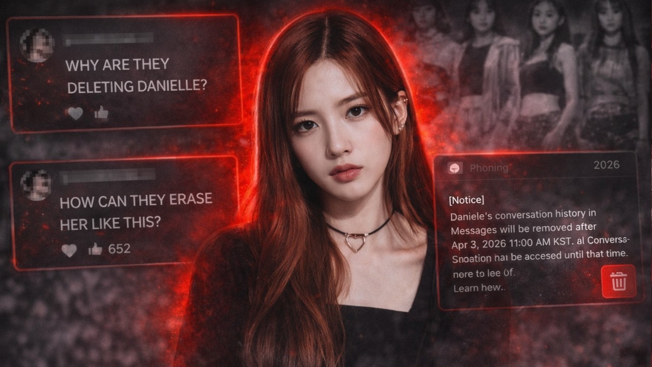 🚨HYBE “ERASING” NEWJEANS?! DANIELLE MESSAGES DELETED + APPLE MUSIC EDITED