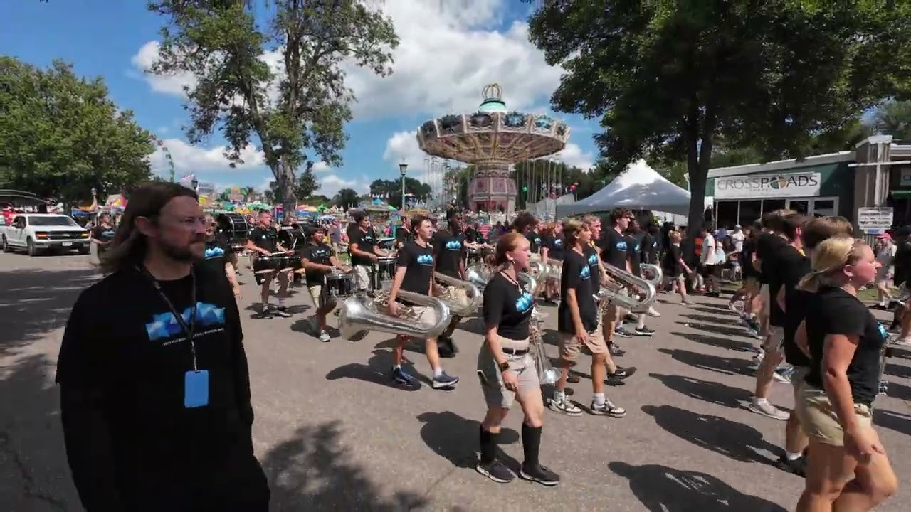 2025 Rosemount HS Marching Band at the MN State Fair