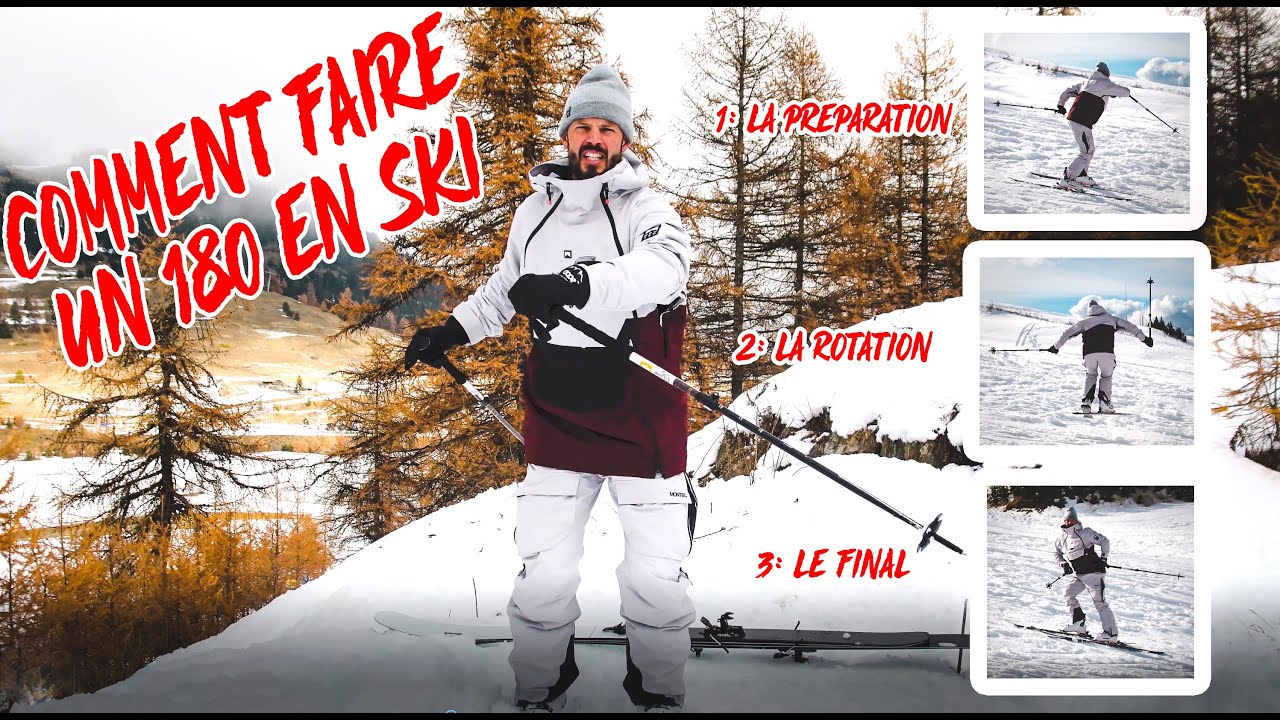 Comment faire un 180 en Ski (niveau debutant/confirmé)