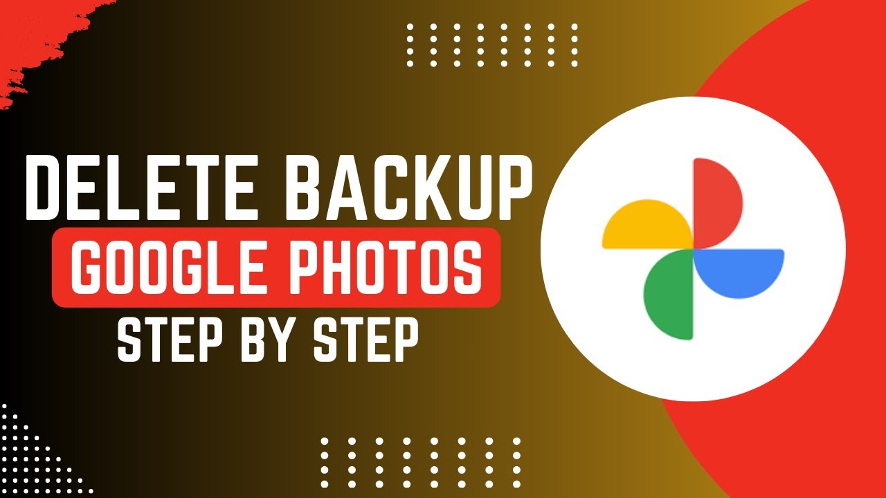 How To Delete Backup Photos From Google Account !