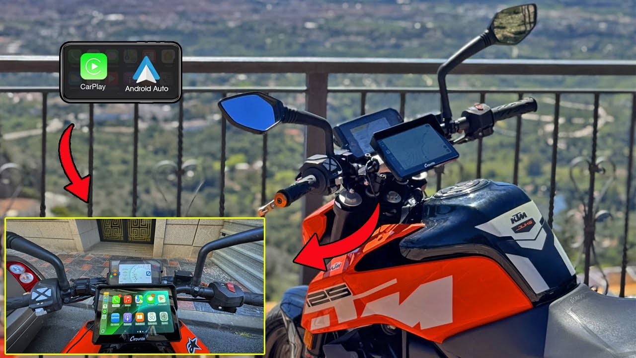 Como INSTALAR una PANTALLA en una MOTO (+MotoVlog) | Carpuride 702 B PRO
