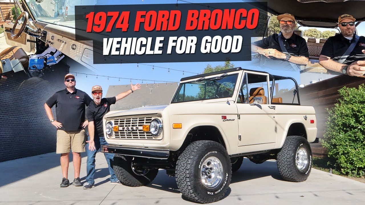 Этот классический Ford Bronco 1974 года — ЛУЧШИЙ рестомод на свете? — Полный обзор + тест разгона...