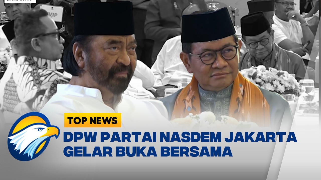 Gubernur Pramono Anung Hadiri Bukber DPW Partai NasDem Jakarta