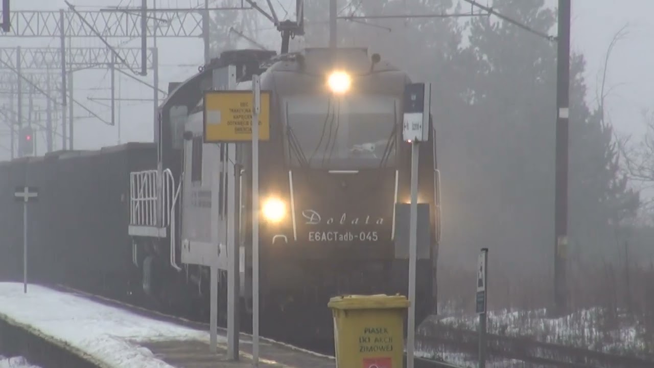 E6ACTadb-045 + TEM2-065 Dolata z węglarkami z kruszywem relacji Jawor - Sławno | 17.01.2026