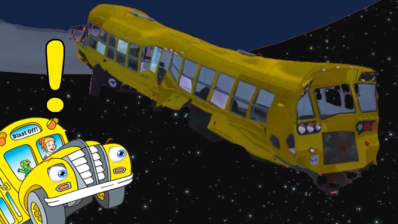 When BeamNG Sends The Magic Schoolbus Into Orbit