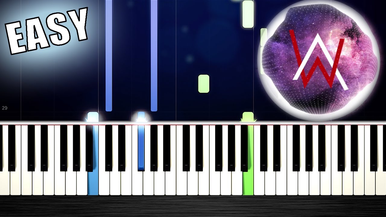 Alan Walker - Force - EASY Piano Tutorial by PlutaX