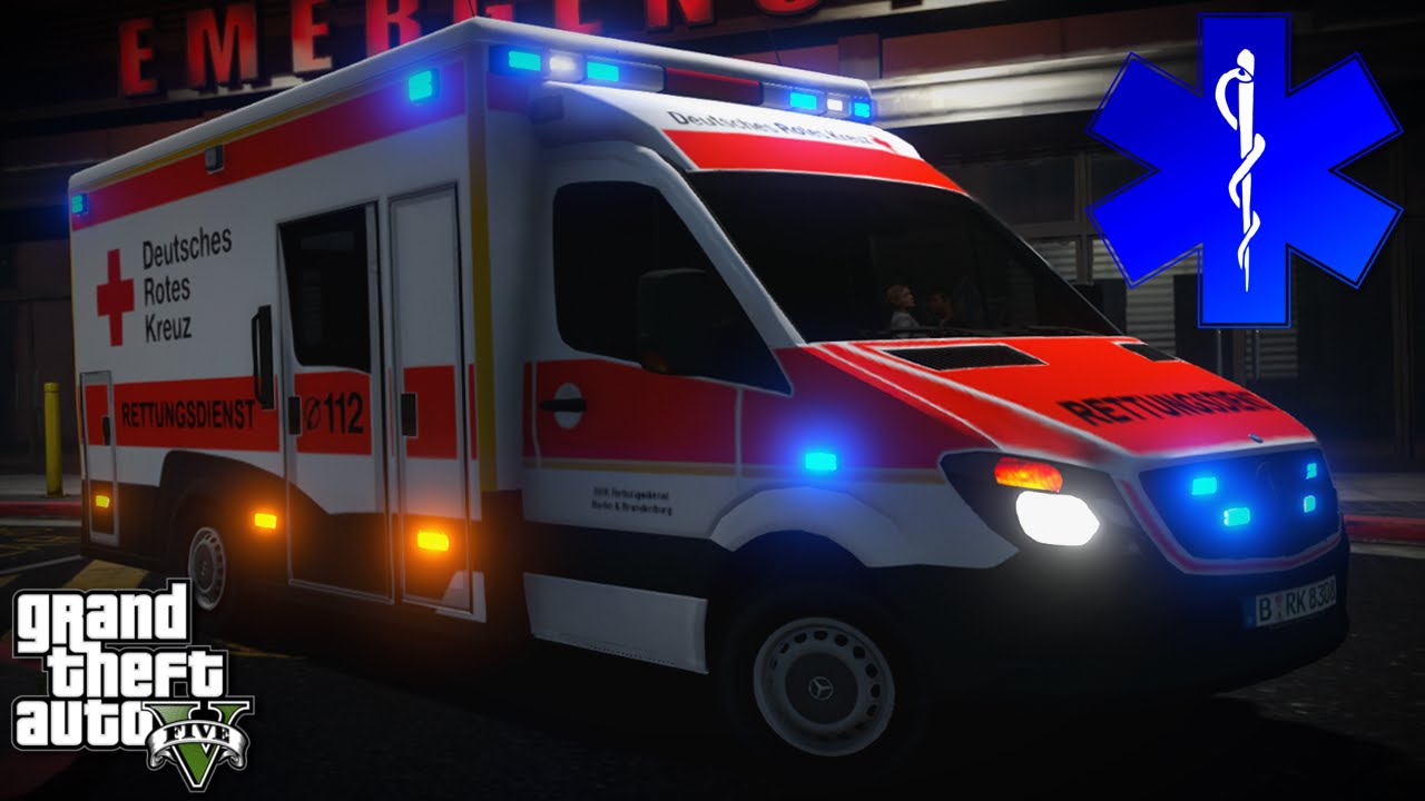 RESCUE MOD V (GTA V) [DEUTSCH] #003 DEUTSCHES ROTES KREUZ (DRK)