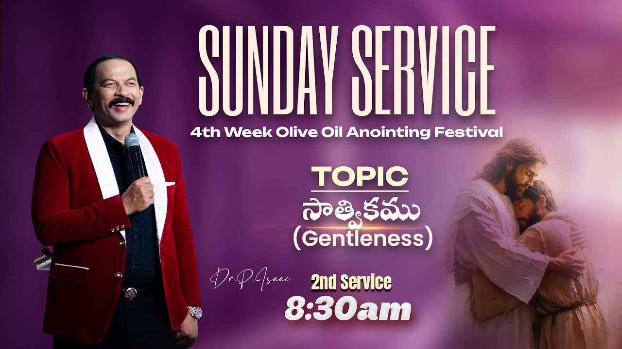 LIVE | Olive Oil Anointing Festival  | 4th Week | 2nd Service | 15th March 2026 | Paralokanestham