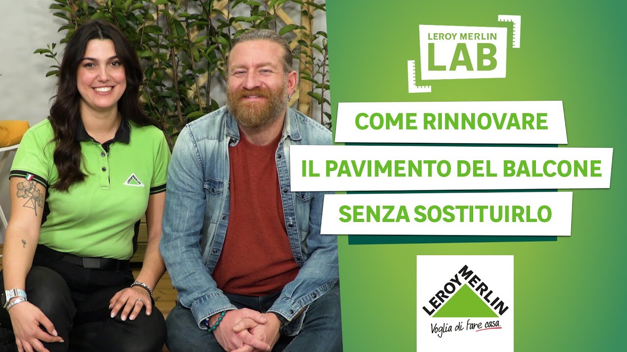 Come rinnovare il pavimento del balcone senza sostituirlo | Leroy Merlin Lab