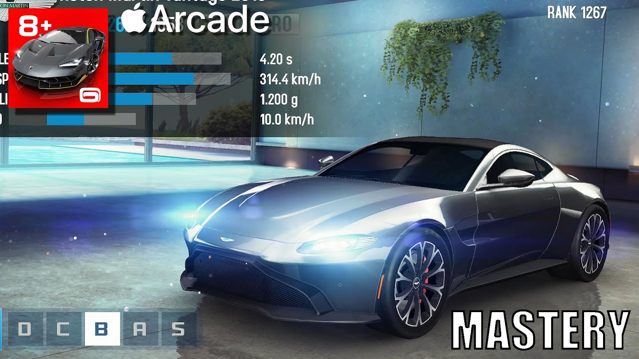 Asphalt 8 Airborne+ Mastery - Part 10 - B-Class Series: Aston Martin Vantage 2018