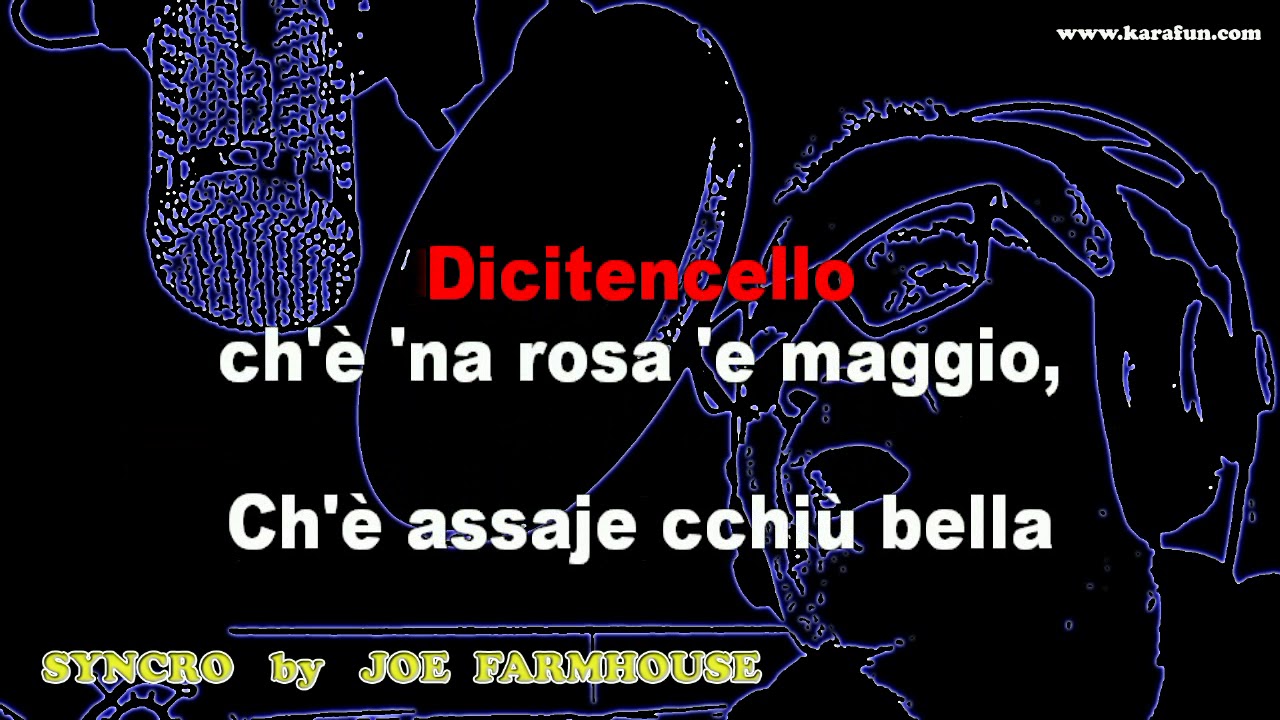 Dicitincelle Vuje Roberto Murolo [1] Karaoke by JFH