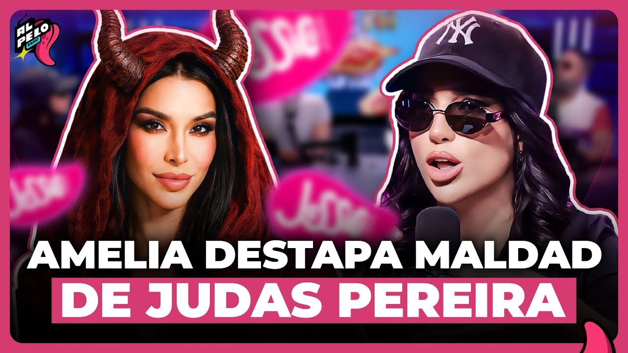 AMELIA ALCANTARA LLAMA DISPARATOSA A JUDAS PEREIRA LE QUITA LA CARETA DE SANTA