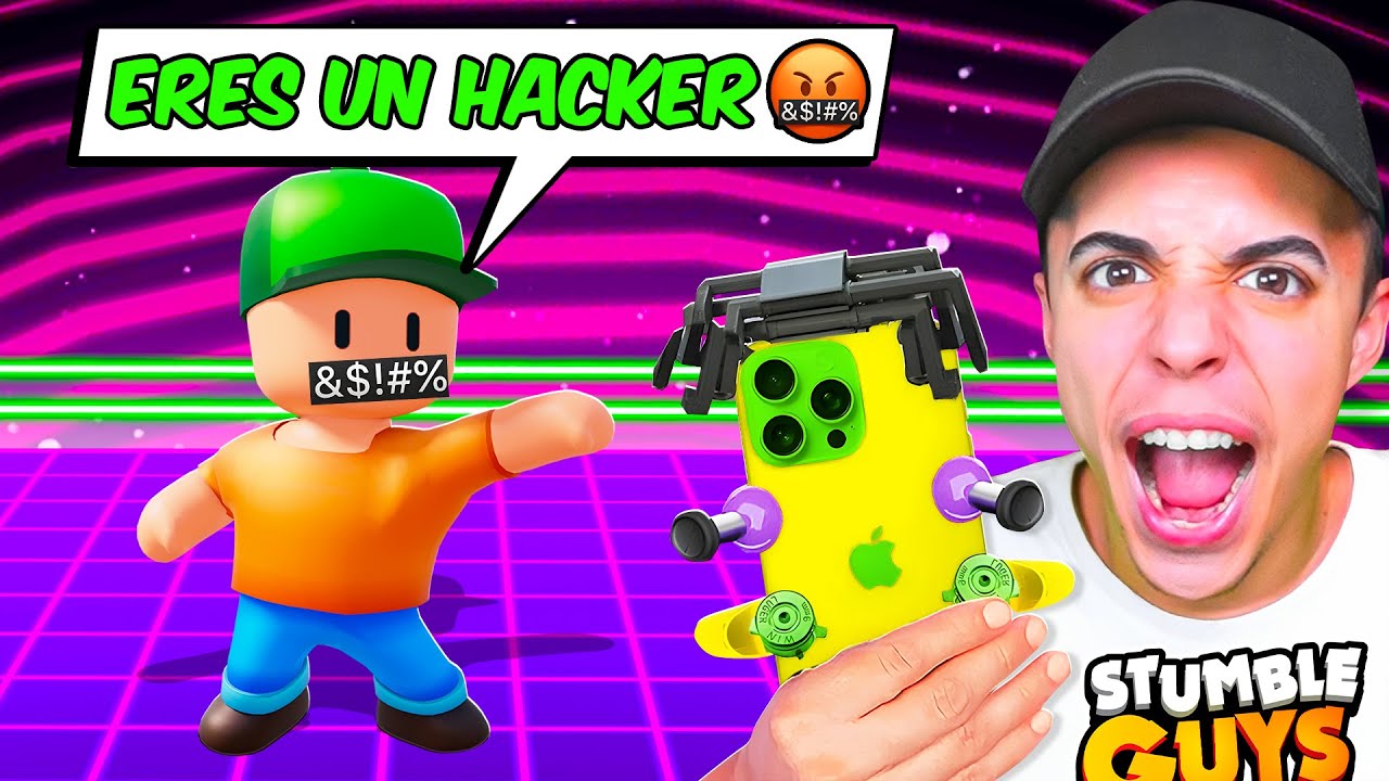Compr&eacute; UN MOVIL HACKER para GANAR en STUMBLE GUYS!