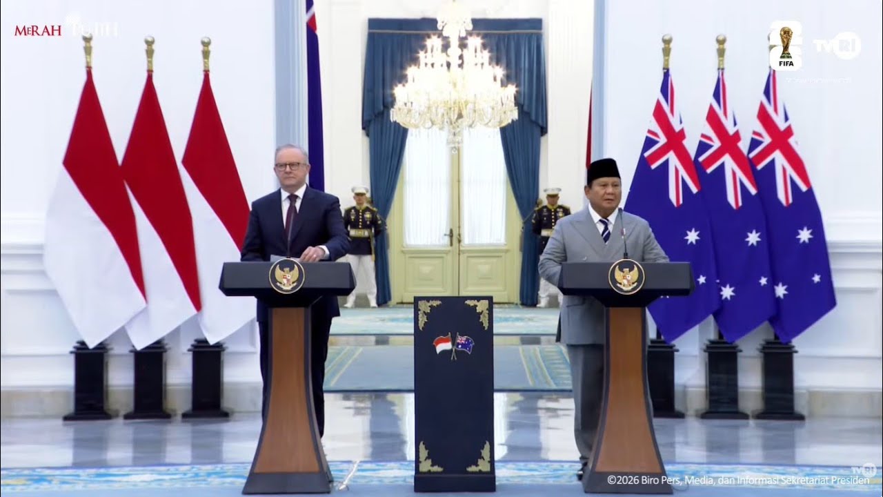 Pernyataan PERS Bersama Antara Presiden Prabowo Subianto dan PM Australia Anthony Albanese