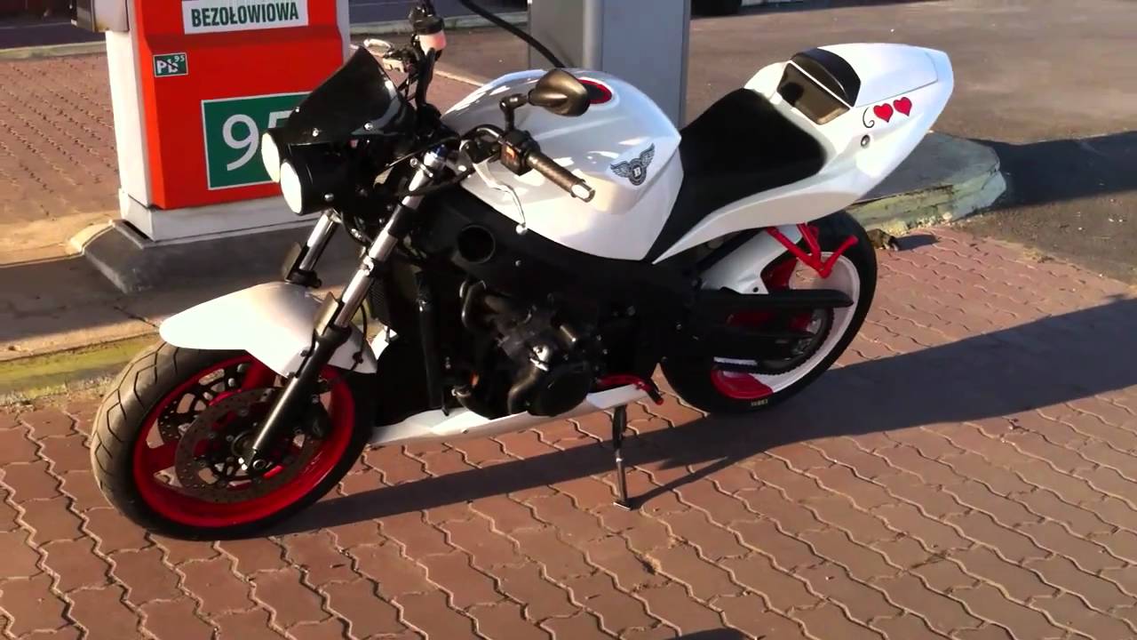 Triumph Daytona 600 By Black.Er CTS LeoVince SBK Titanium.