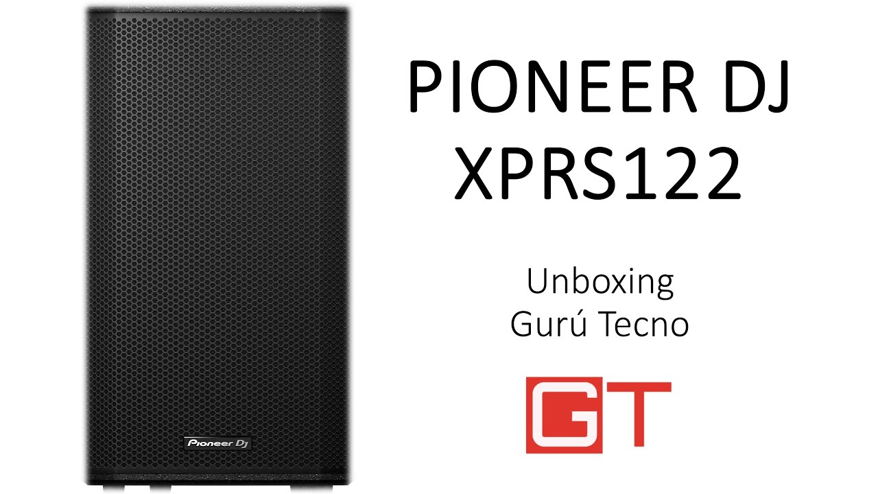 PIONEER DJ XPRS122 - UNBOXING