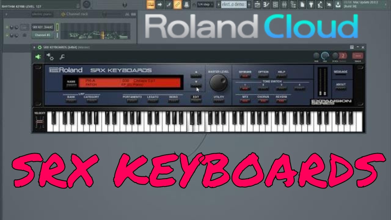 Roland SRX KEYBOARDS VST