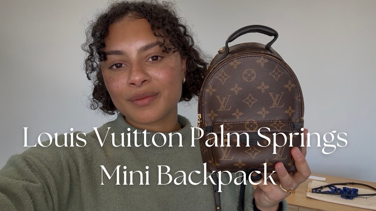 Обзор мини-рюкзака Louis Vuitton Palm Springs