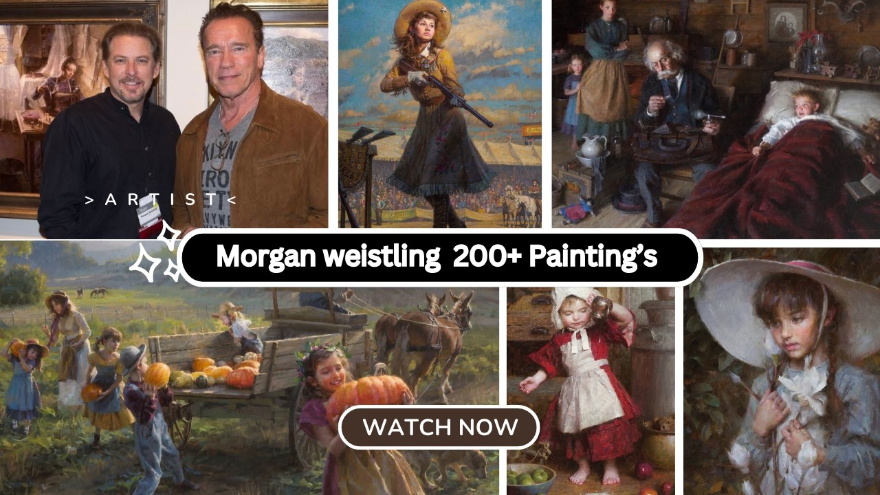 Morgan Weistling: A collection of Over 200+ Paintings #art #westernart #morganweistling #cowboyart