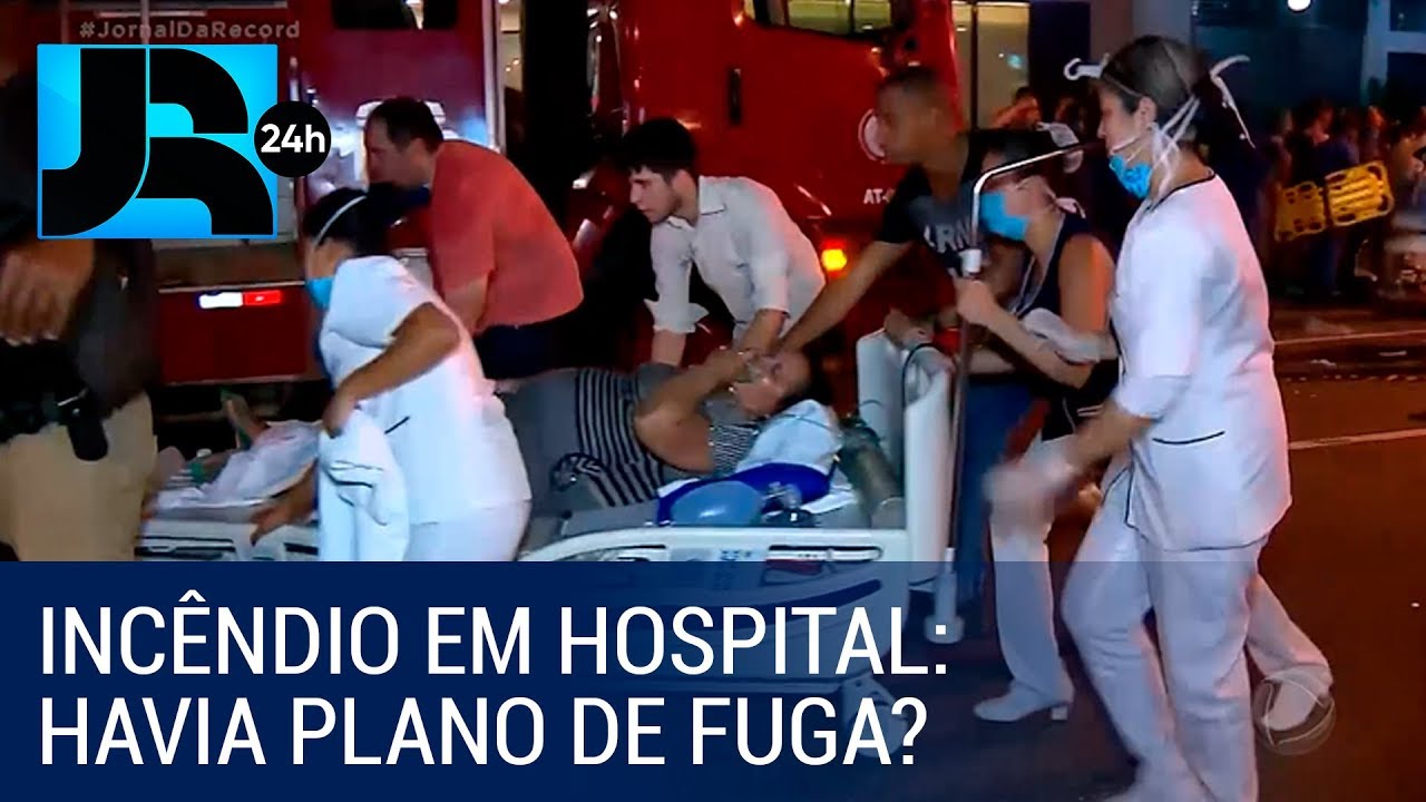 Parentes de pacientes dizem que hospital não tinha plano de fuga para incêndio